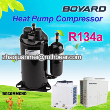 R134a heat pump compressor for heat pump clothes dryer